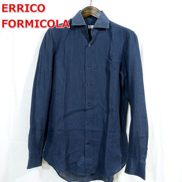 Errico Formicola Napoli リネン エリコフォルミコラ - シャツ