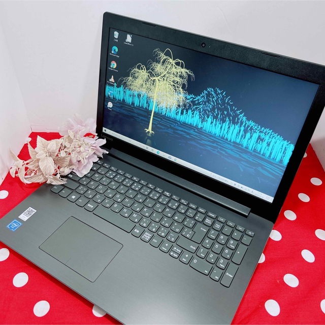 A-90【Lenovo♡新品SSD.メモリ4GB】初心者◎すぐ使えるノートPC-