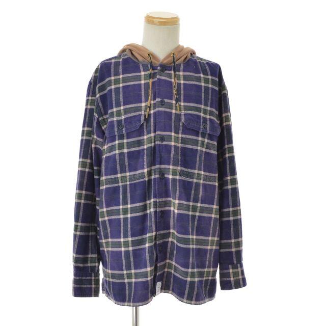 【DESCENDANT】SPICOLI / HOODED LS SHIRT | フリマアプリ ラクマ