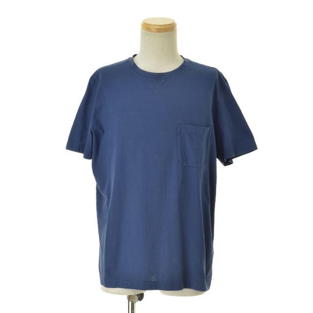 G006214201表記サイズ【HERMES】イタリア製 A POCHE T-SHIRTポケット付半袖Tシャツ