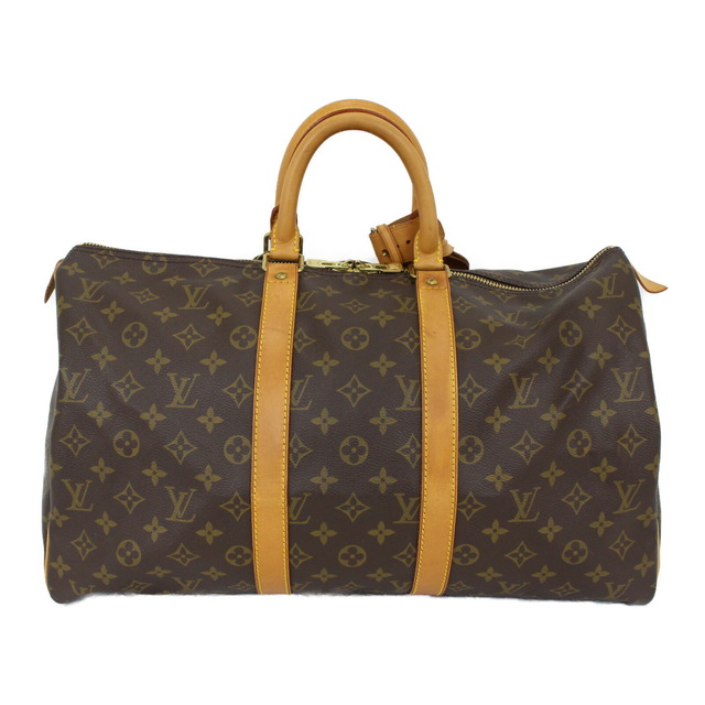 LOUIS VUITTON　ルイヴィトン　キーポル45　M41428　ボストンバッグ　トラベルバッグ　旅行カバン　モノグラム　ブラウン　メンズ　レディース　ユニセックス　ギフト　プレゼント包装可松前R56号店