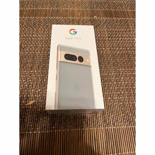 グーグルピクセル(Google Pixel)の未使用新品google pixel7pro　128GB　ヘーゼル(スマートフォン本体)