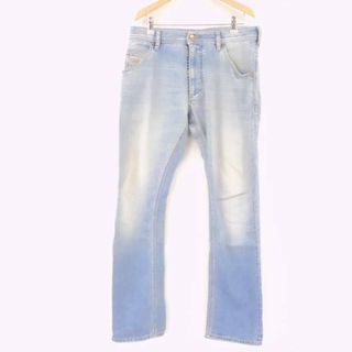 ディーゼル(DIESEL)の DIESEL ディーゼル KROOLEY REGULAR SLIM CARROT デニムパンツ 29インチ コットン100％ ストレッチ メンズ AY3444A62 (ワークパンツ/カーゴパンツ)