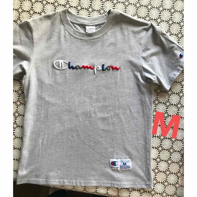 Champion(チャンピオン)のchampionチャンピオン☆ トップス Tシャツ グレーM レディースのトップス(Tシャツ(半袖/袖なし))の商品写真