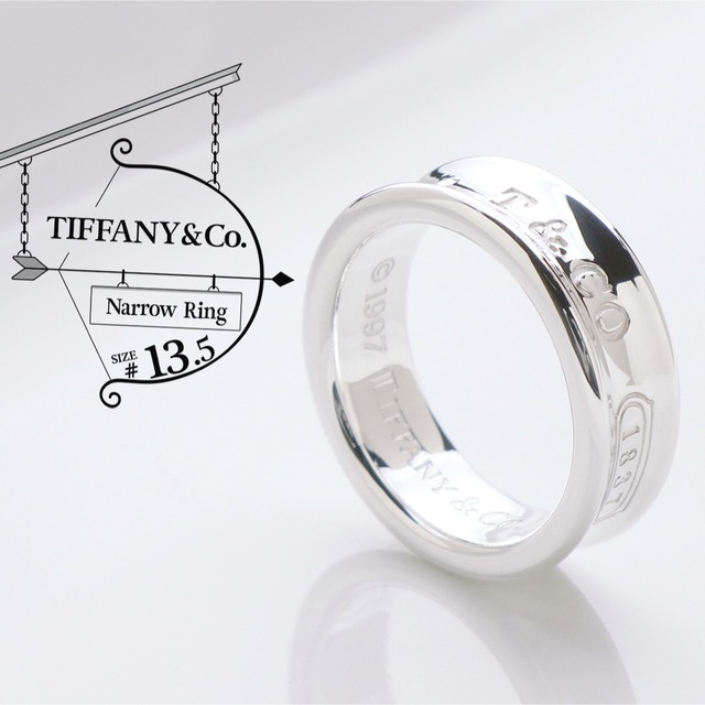 美品TIFFANY\u0026Co.ティファニールビーシルバーリング12.5号 | ochge.org