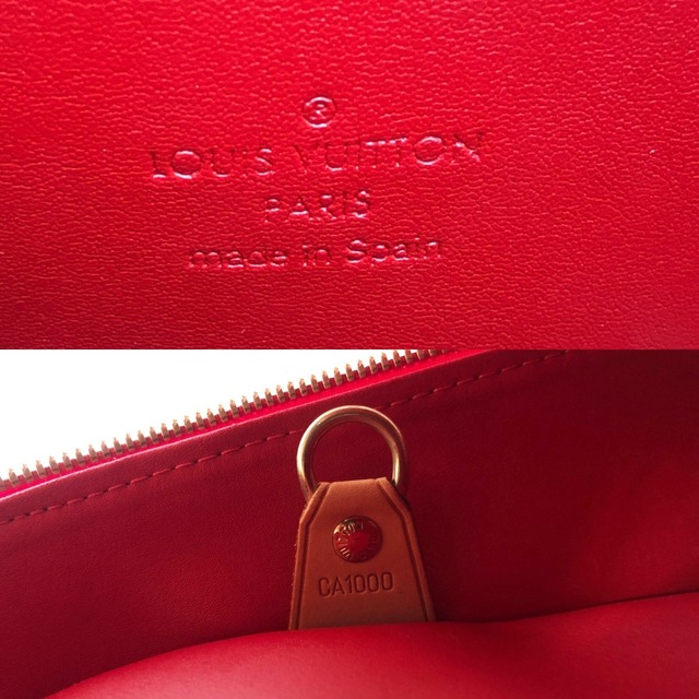 〇〇LOUIS VUITTON ルイヴィトン サットン ハンドバッグ トートバッグ ルージュ M91080 レッド