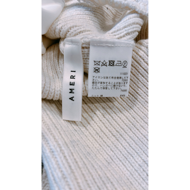 Ameri VINTAGE(アメリヴィンテージ)のアメリヴィンテージ　LAYERED MESH KNIT DRESS レディースのワンピース(ロングワンピース/マキシワンピース)の商品写真