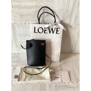 LOEWE ロエベ ダイスポケットクラッシックカーフ ブラック