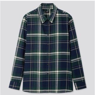 ユニクロ(UNIQLO)のUNIQLO フランネルチェックシャツ(シャツ/ブラウス(長袖/七分))