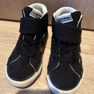 コンバース(CONVERSE)のコンバース　レオパード　ハイカットスニーカー　16.0(スニーカー)