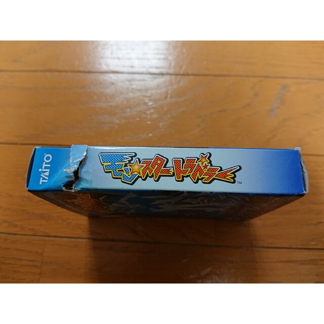 ゲームボーイ - GBソフト モンスタートラベラー ※箱に破れ、焼け ゲームボーイ - GBソフト モンスタートラベラー ※箱に破れ、焼け