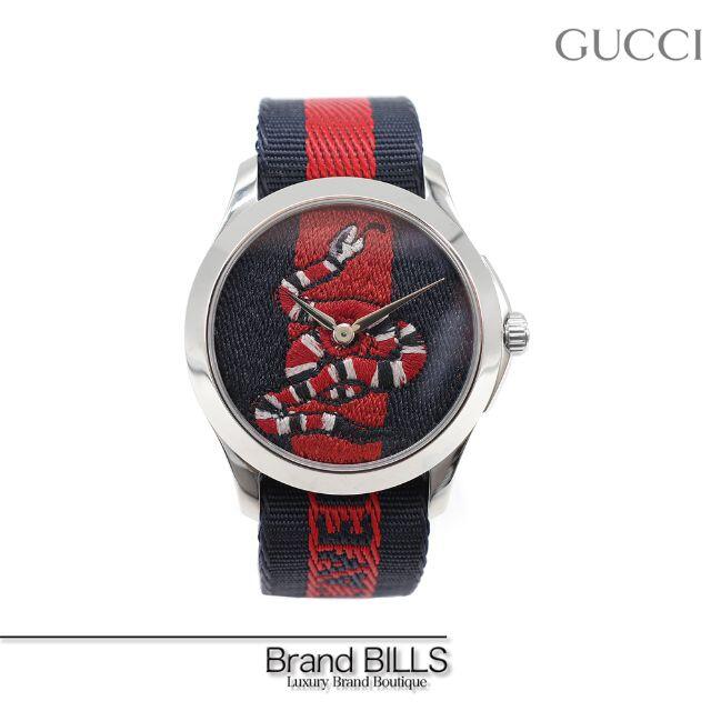 売れ筋がひ贈り物! グッチ 未使用品 - Gucci Gタイムレス ネイビー