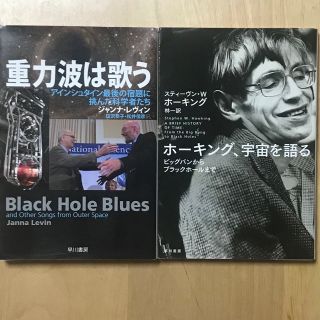 早川書房 『重力波は歌う』『ホーキング、宇宙を語る』宇宙関連本2冊セット(ノンフィクション/教養)