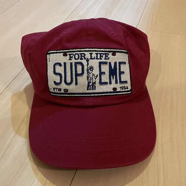 supreme ピンクキャップのサムネイル