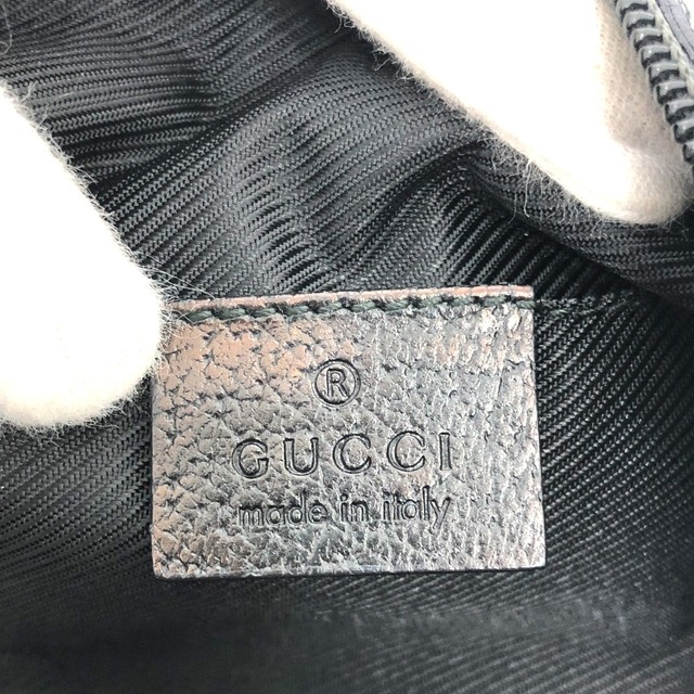 Gucci - グッチ GUCCI 245952 GG ポーチ GGキャンバス ブラックの通販