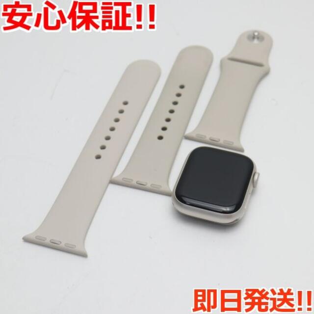 美品 Apple Watch Series7 41mm GPS スターライト 入園入学祝い 20200