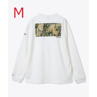 コロンビア(Columbia)のカップヌードル × Columbia ビーンロード ロンT 白 M(Tシャツ/カットソー(七分/長袖))