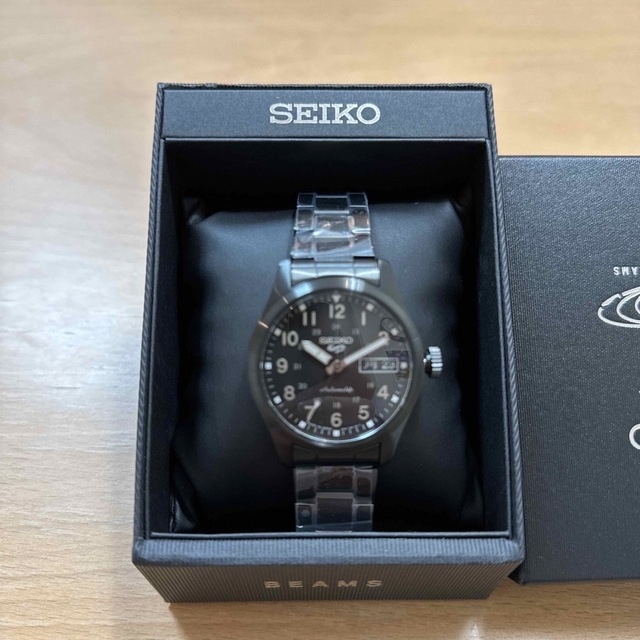Seiko5Sports×BEAMS / 別注フィールド ウォッチ300本限定品 新品即決