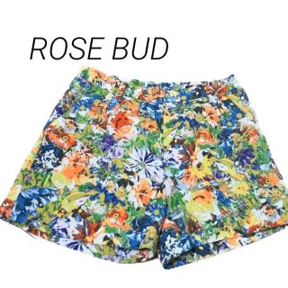 ローズバッド(ROSE BUD)の★ROSE BUD★花柄ショートパンツ(ショートパンツ)