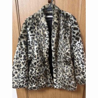 MOUSSY 【定価:17,380円】LEOPARD FUZZY JACKET