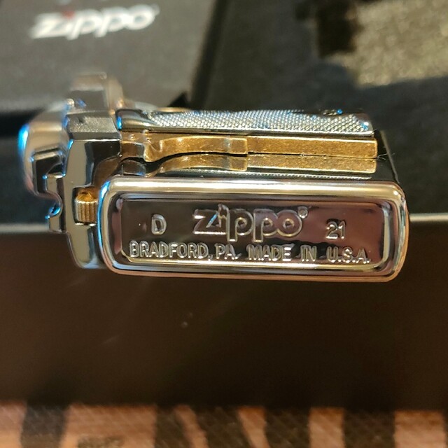 【新品未使用】銃型ZIPPO ライター 新品 立体感を備えた ZIPPO