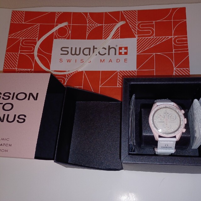 swatch(スウォッチ)のオメガ×スウォッチ　MISSION TO VENUS レディースのファッション小物(腕時計)の商品写真