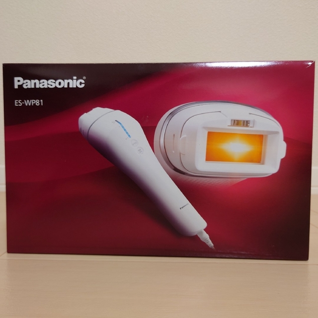 Panasonic(パナソニック)のPanasonic  光美容器 光エステ  ボディ＆フェイス用 ES-WP81 スマホ/家電/カメラの美容/健康(その他)の商品写真