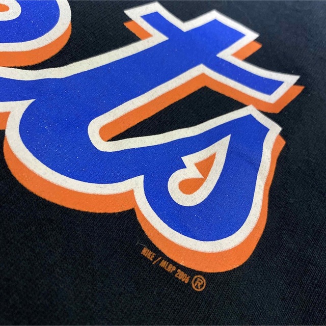 Tシャツ　NIKE ナイキ　デカロゴ　　メッツ　タグ　立体ロゴ　mets