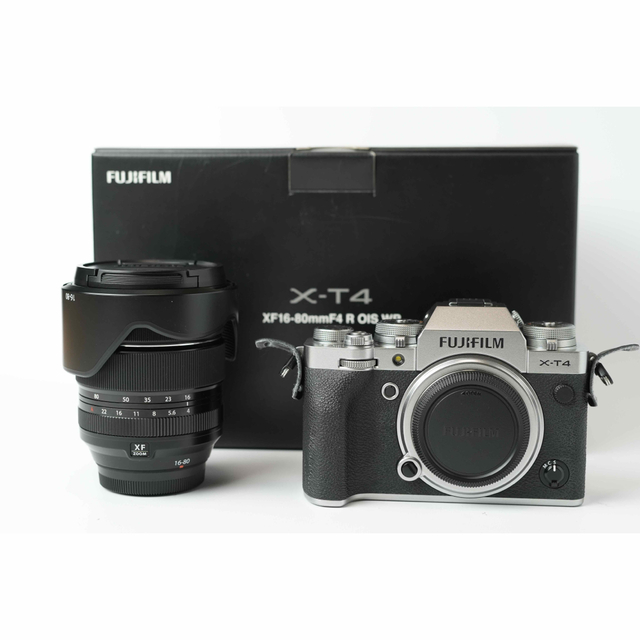 FUJIFILM x-t4 xf18-80mm f4 セット　美品スマホ/家電/カメラ