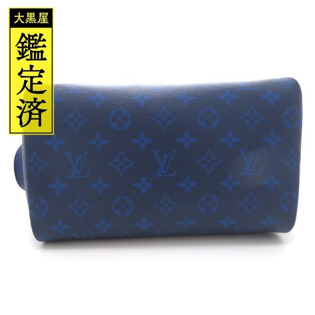 ルイヴィトン クラッチ タイガラマ ドップ・キット M30849 LOUIS VUITTON ブルー