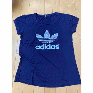 アディダス(adidas)のレディース adidas tシャツ(Tシャツ(半袖/袖なし))