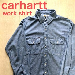 カーハート(carhartt)のcarhartt 三角タグ カーハート ワークシャツ ライトインディゴ(シャツ)