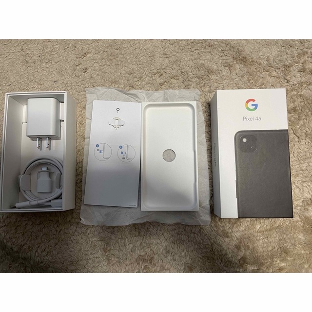特価限定 Google pixel 4a just black 128GB【SIMフリー】 スマホ/家電