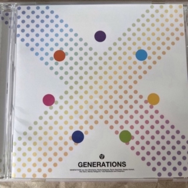 GENERATIONS(ジェネレーションズ)のGENE アルバム エンタメ/ホビーのエンタメ その他(その他)の商品写真