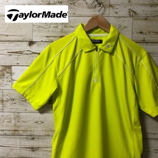 TaylorMade - テーラーメイド　ゴルフ　ポロシャツ　ハーフジップ　刺繍　ロゴ