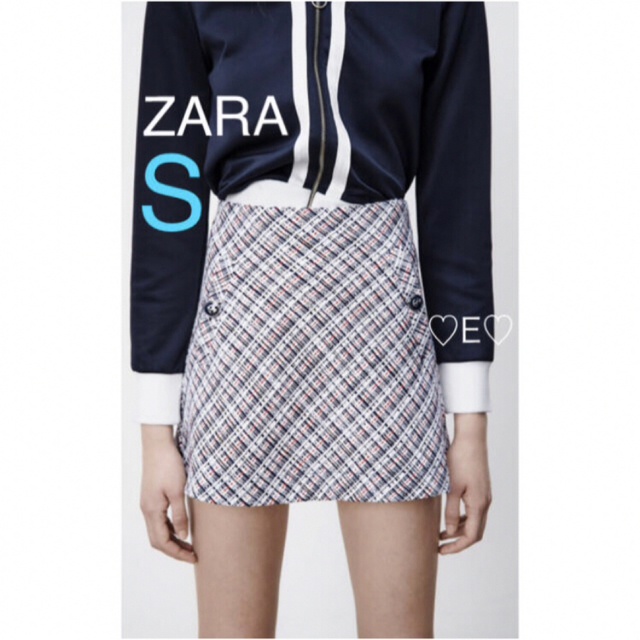 新品♡ZARA 新作 ストラクチャー ミニスカート