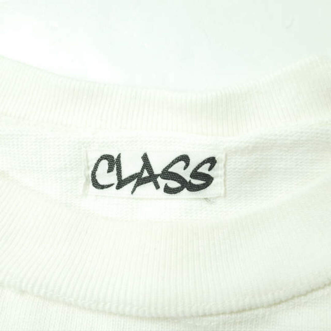 CLASS クラス 日本製 ヘビーウェイトコットン Cロゴスウェット 2 ホワイト トレーナー プルオーバー トップス【CLASS】 2