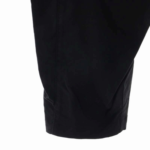 NIKE(ナイキ)のナイキ ナイロンイージーパンツ テーパード ロゴプリント ジッパーフライ M 黒 メンズのパンツ(スラックス)の商品写真