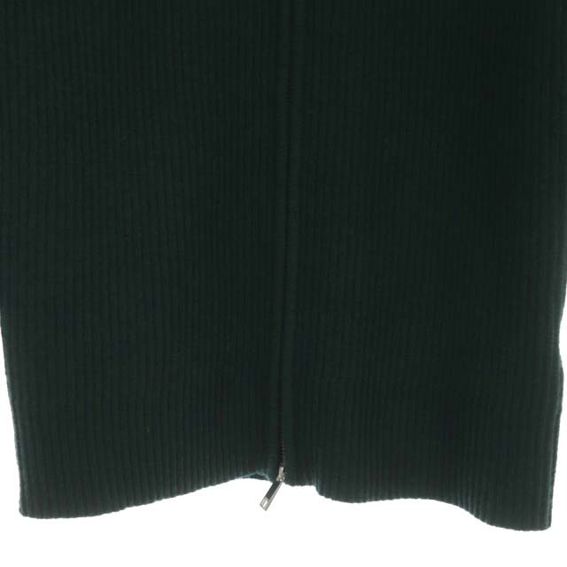 クラネ 22AW ZIP RIB KNIT TOPS ニットジャケット ブルゾンOSクラネCLANE1身幅