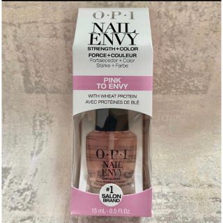 オーピーアイ(OPI)の ★ＯPI★新品 ネイル エンビー ピンクトゥーエンビー 15ml★箱付き (ネイルトップコート/ベースコート)