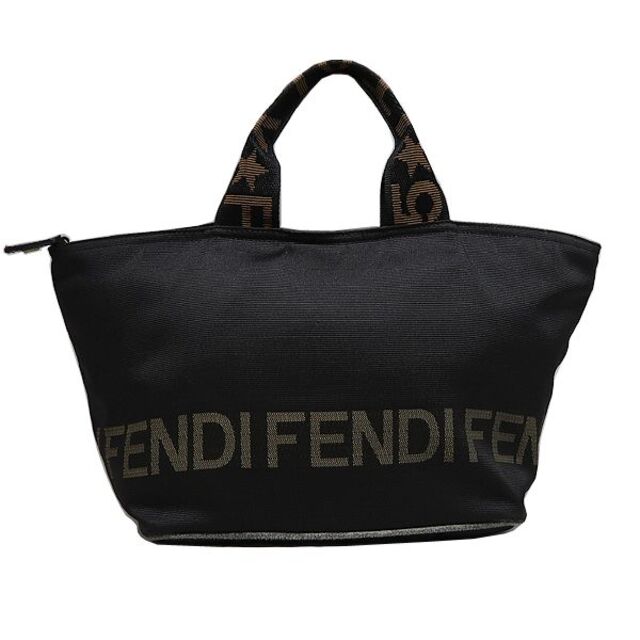 FENDI  ロゴ ミニトート バッグ ブラック ミニバッグ