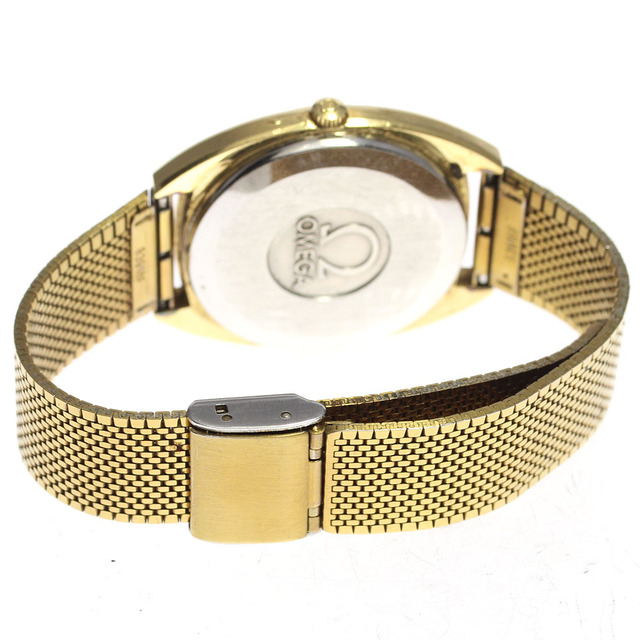 OMEGA(オメガ)の【OMEGA】オメガ デイト プッシュ式リューズ クォーツ メンズ_736154 メンズの時計(腕時計(アナログ))の商品写真