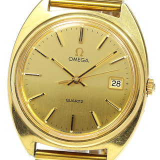 オメガ(OMEGA)の【OMEGA】オメガ デイト プッシュ式リューズ クォーツ メンズ_736154(腕時計(アナログ))