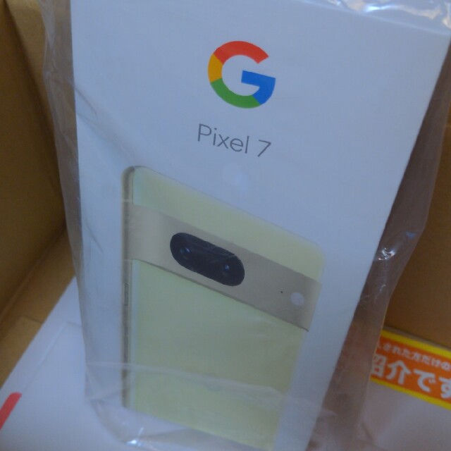 Google Pixel(グーグルピクセル)のgoogle pixel7 128gb 未使用新品 スマホ/家電/カメラのスマートフォン/携帯電話(スマートフォン本体)の商品写真