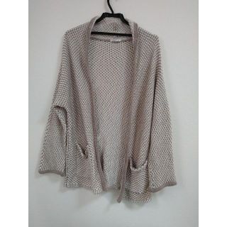 マックスマーラ(Max Mara)の【レナウン】新品　春♡綿　ニット　コート　カーディガン　アウター(カーディガン)