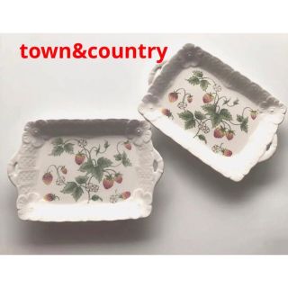 タウンアンドカントリー(Town & Country)の[昭和レトロ]TOWN&COUNTRY THE STRAWBERRY(食器)