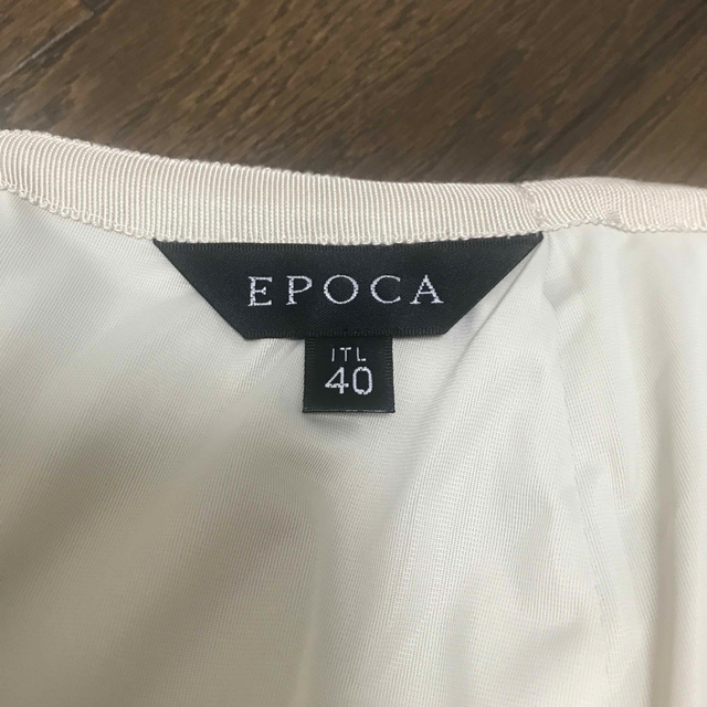 EPOCA(エポカ)の美品◆EPOCA◆エポカ◆ 絹シルク セットアップ スカートスーツ オーガンジー レディースのフォーマル/ドレス(スーツ)の商品写真