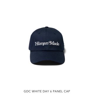 ヒューマンメイド(HUMAN MADE)のHUMANMADE GDC WHITE DAY 6 PANEL CAP NAVY(キャップ)