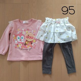 アンパンマン(アンパンマン)のアンパンマン トップス トレーナー スカッツ 女の子 95 春物 まとめ売り(Tシャツ/カットソー)