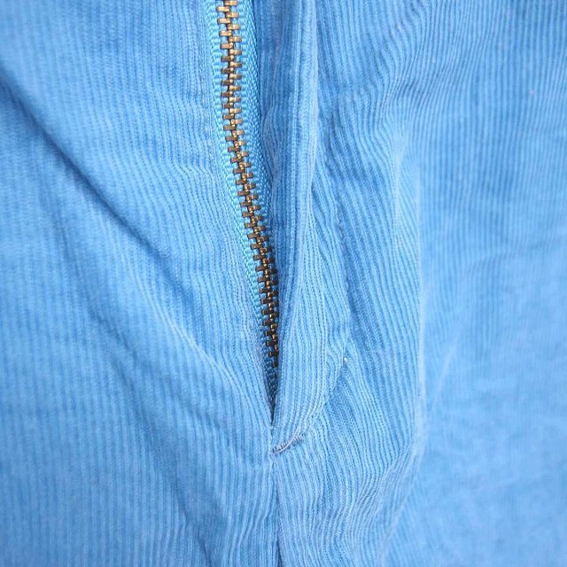 レディラックルカ キュロット ショート コーデュロイ パンツ 38 ブルー 青 レディースのパンツ(キュロット)の商品写真